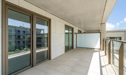 Appartement Waterzicht (Vilvoorde) met 2 slaapkamers - foto van terras