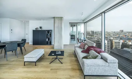 antwerp tower city vibe viewing apartment city vibe living room