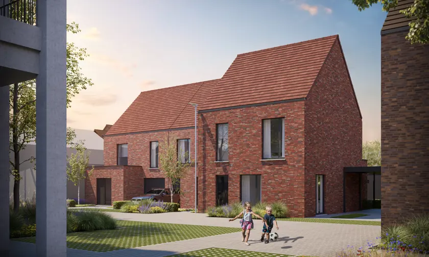 huis voorgevel exterieur