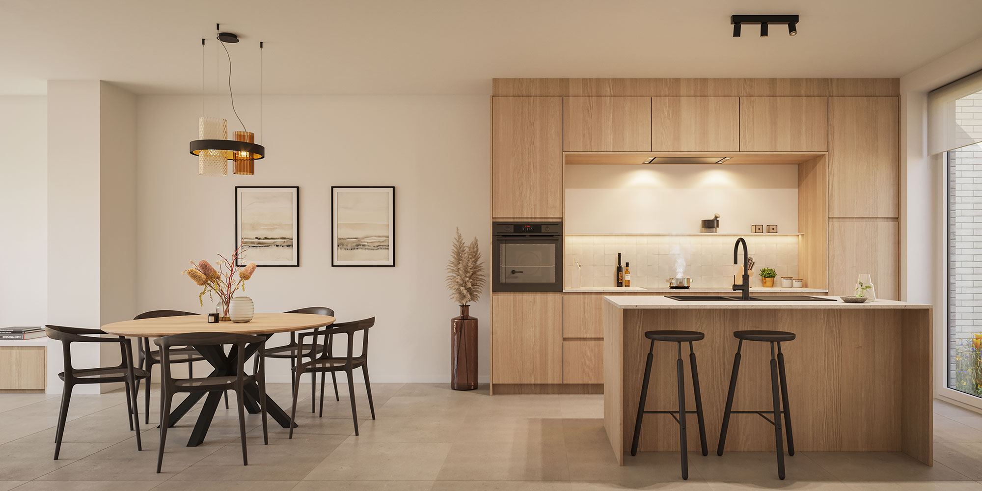 Broechem Kapelstraat gezellig interieur woning