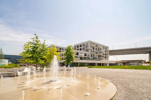 Woning Waterzicht (Vilvoorde) met 3 slaapkamers, terras en kleine tuin - foto van omgeving rond gebouw