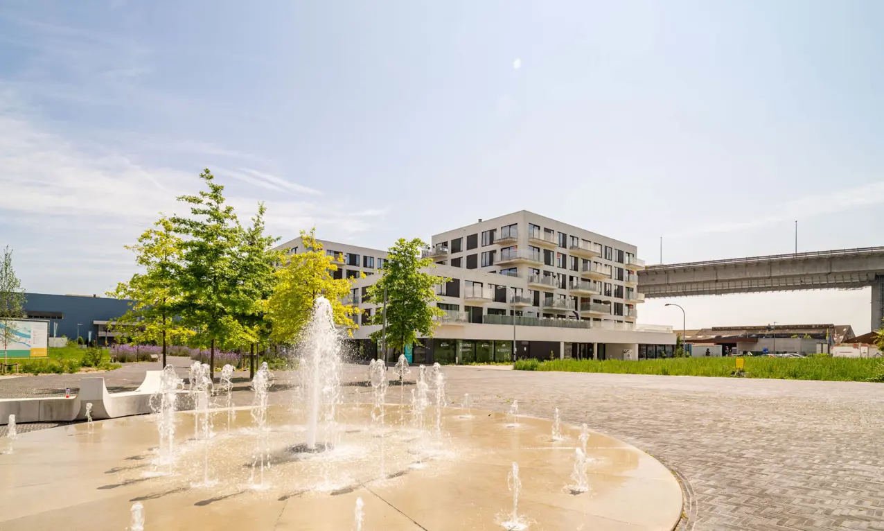 appertementen in vilvoorde - brughuis 3 slaapkamerappartementen in 4 Fonteinen