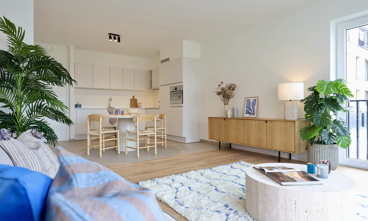 kijkappartement interieur leefruimte
