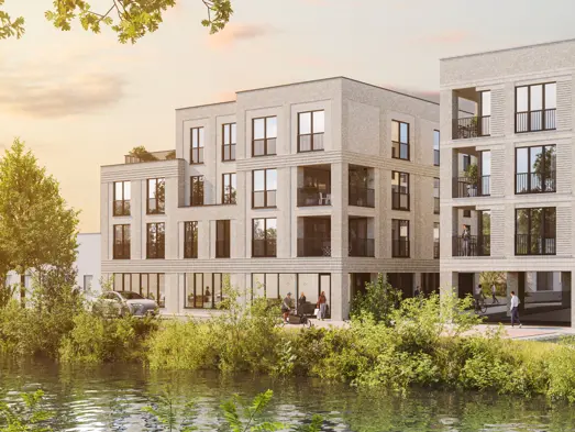 exterieur appartementen voorgevel