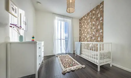 Boechout Zuiderdal bedroom interior baby