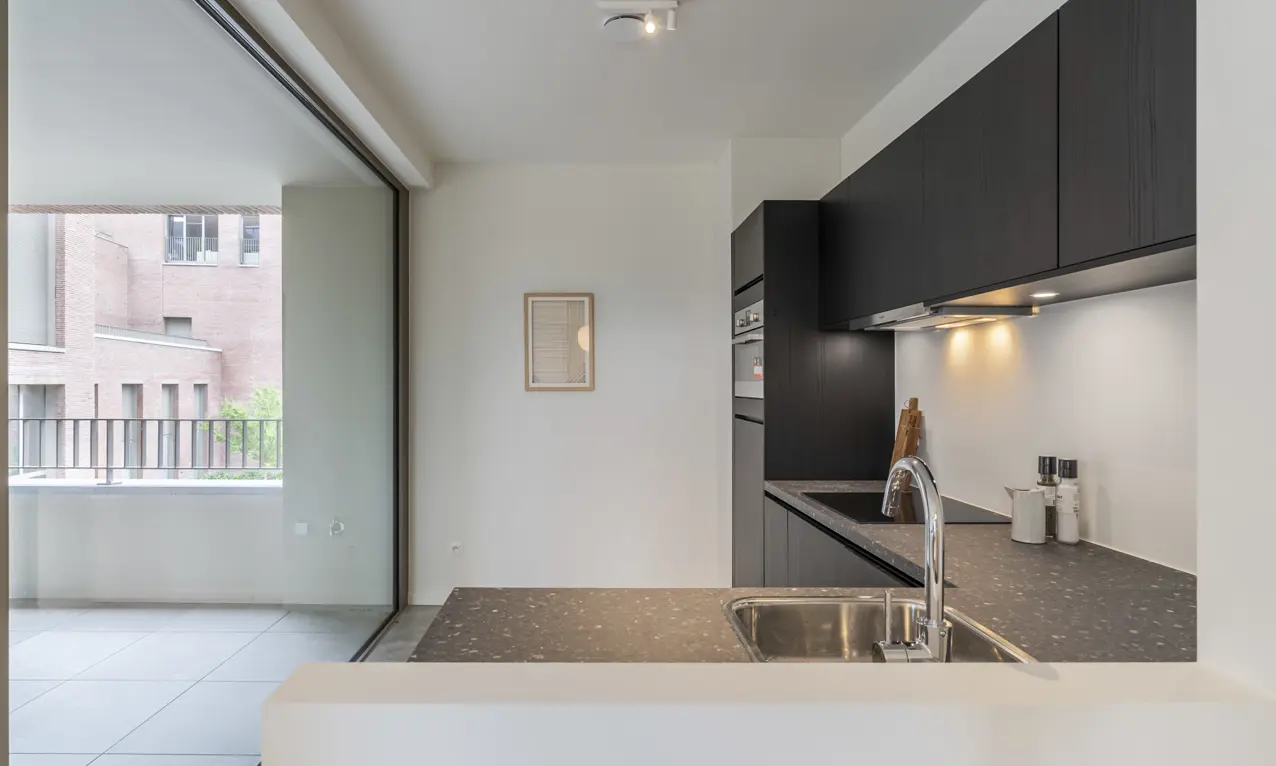 afgewerkt appartement - kijkappartement