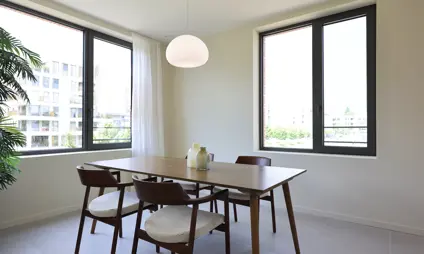 Deurne Eksterlaer Kijkappartement living woonkamer keuken eetruimte