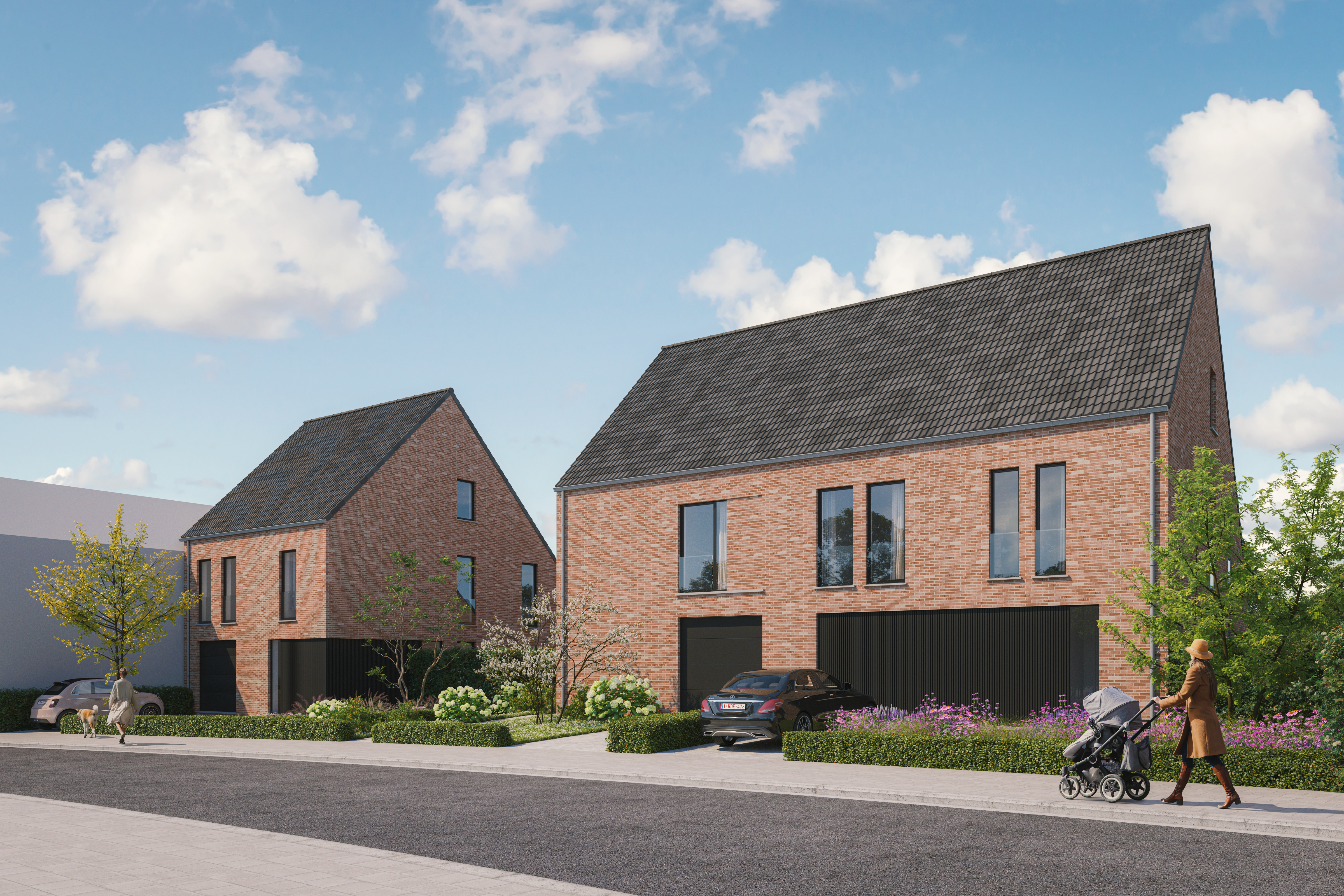 Maisons familiales à Hoeilaart - 3/4 chambres, garage intégré et grand grenier