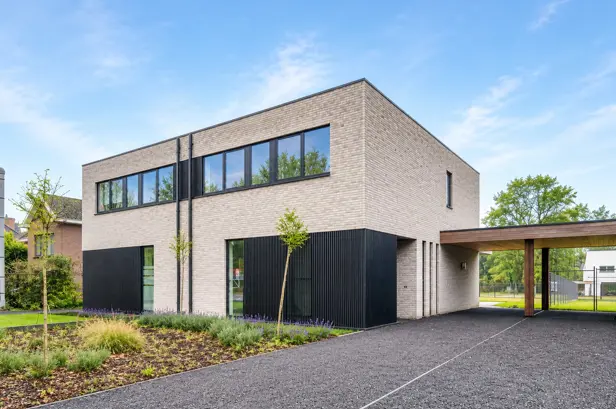 duurzame nieuwbouwwoning moderne stijl met 3 slaapkamers nabij het centrum van Keerbergen