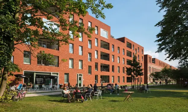 Voorgevel van het Groen Kwartier