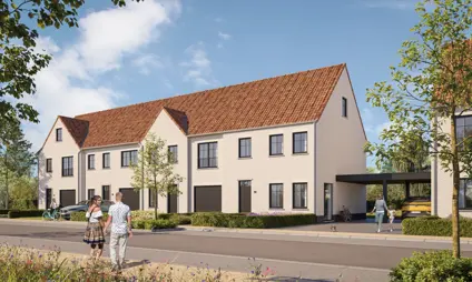 Essen Schildershof Nieuwbouw woningen groen landelijk