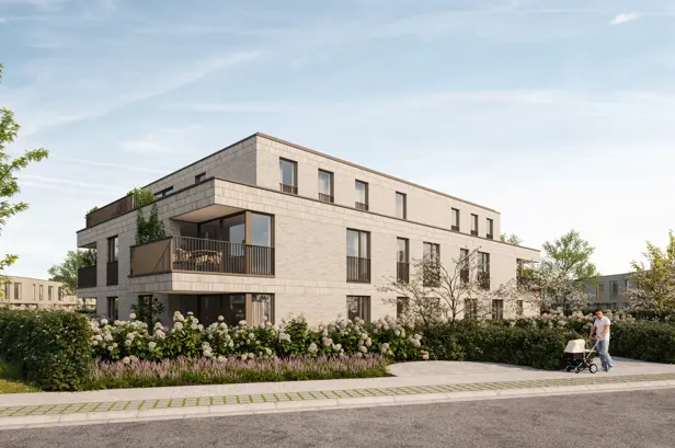 appartementen exterieur voorgevel