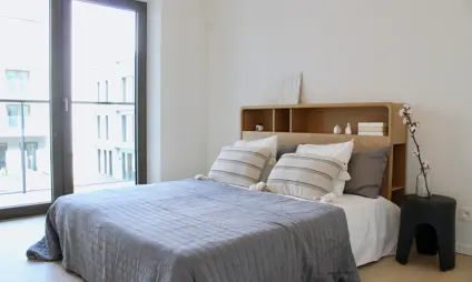 Maison Waterzicht (Vilvoorde) avec 3 chambres, terrasse et petit jardin - photo de la chambre