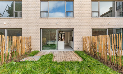 Huis te koop Tienen Dony gesloten bebouwing met tuin