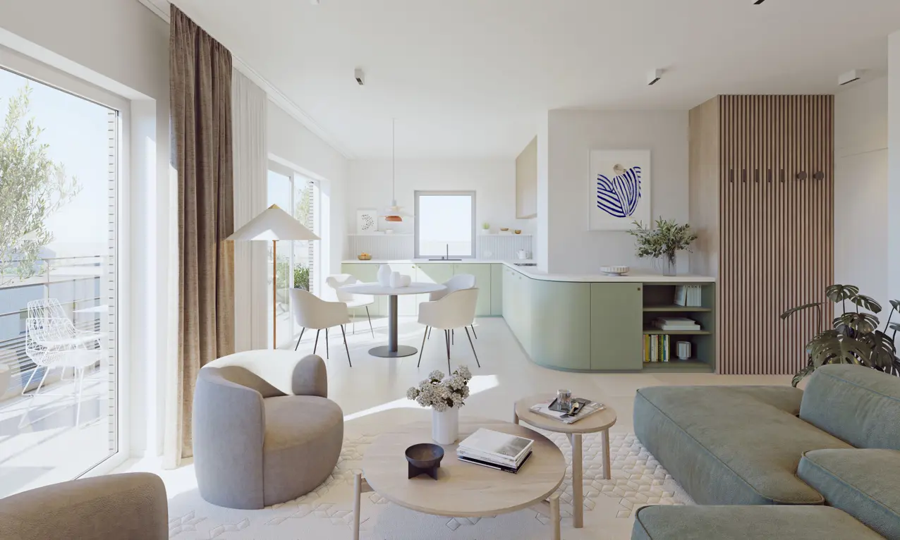 Appartements à vendre Ans - Esplanade des Coteaux - Vue intérieure