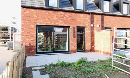 huis exterieur terras