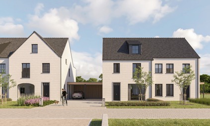 Hove Veldkant nieuwbouw woning in het groen