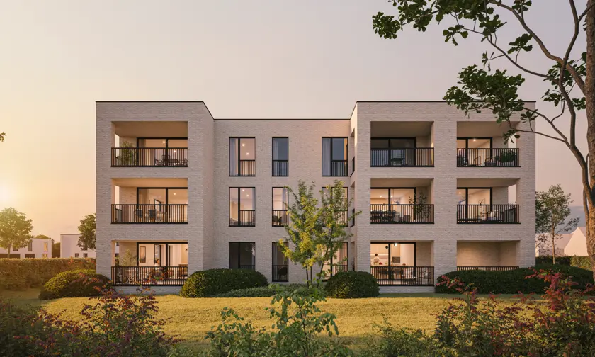 appartementen exterieur tuingevel