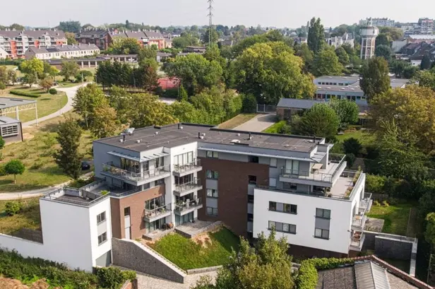 Luchtfoto van Nivelles
