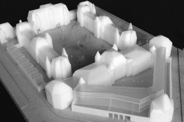 3D print van de Kazerne in Gent