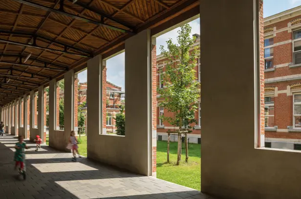 Buitenhal van het Groen Kwartier