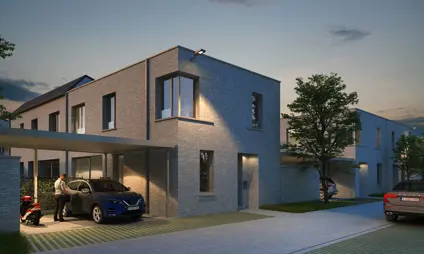 deurne eksterlaer Modern and stylish design of the new homes
