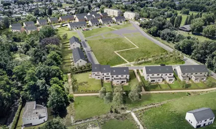 Maisons à vendre à Mons - Les Lisières d'Havré - Vue aérienne