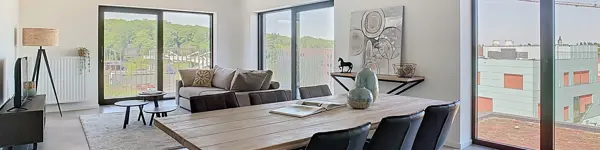 Flat Brughuis (Vilvoorde) with 3 bedrooms - picture living