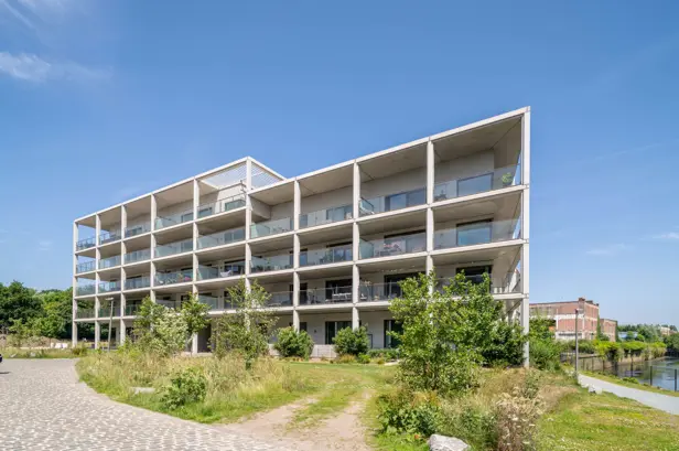 Woning Waterzicht (Vilvoorde) met 3 slaapkamers, terras en kleine tuin - foto van gebouw