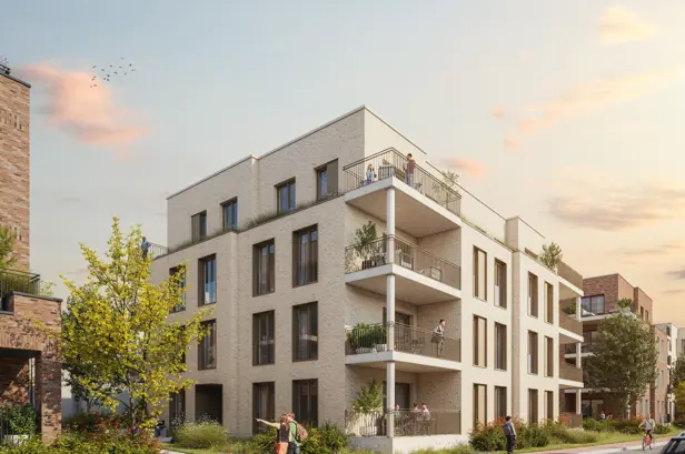 appartement exterieur voorgevel