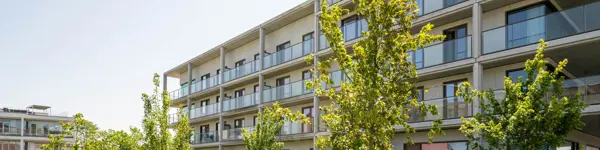 House Waterzicht (Vilvoorde) with 3 bedrooms, terrace and small garden, photo of rear of building