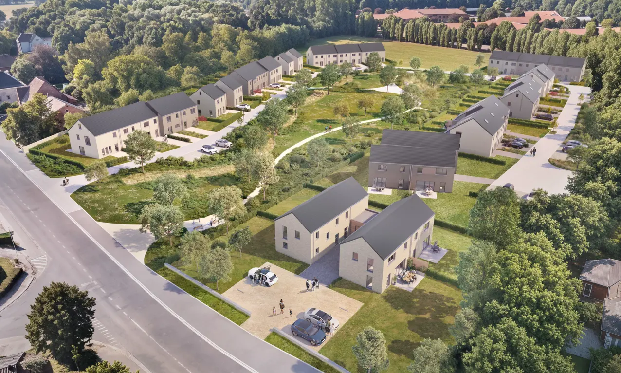 Mons côté parc Matexi maisons neuve à vendre