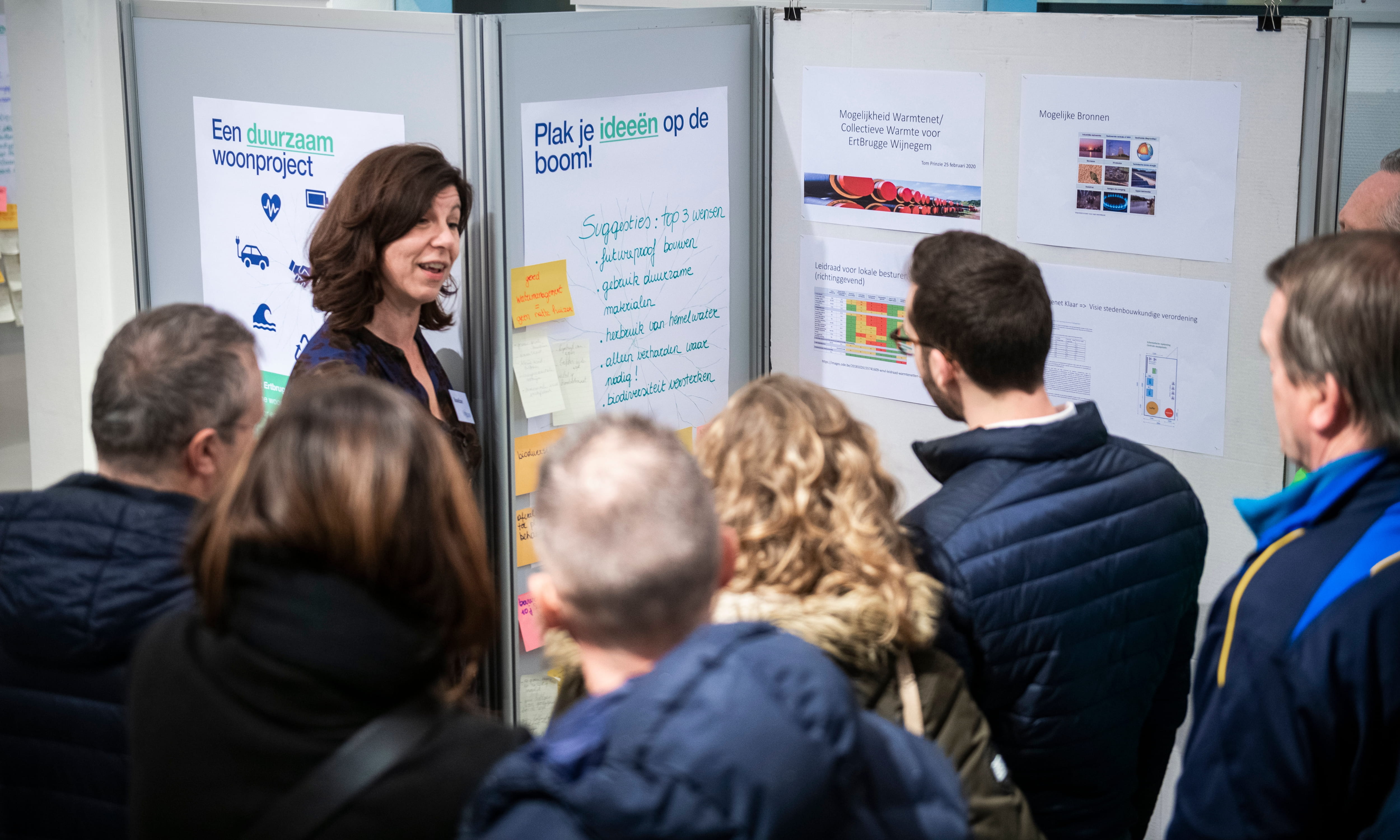 Overleg met buurbewoners