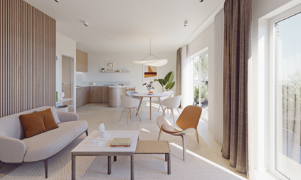 Appartements à vendre Ans - Esplanade des Coteaux - Vue intérieure