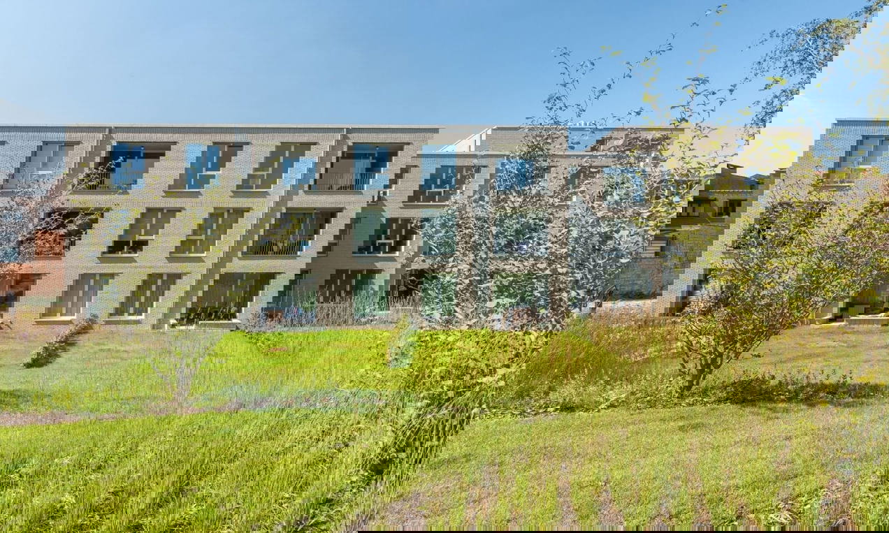 Vooraanzicht appartementen