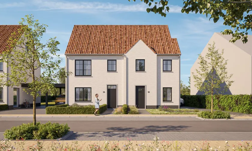 Essen Schildershof Nieuwbouw woningen groen landelijk