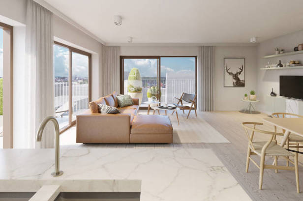 Leefruimte appartement