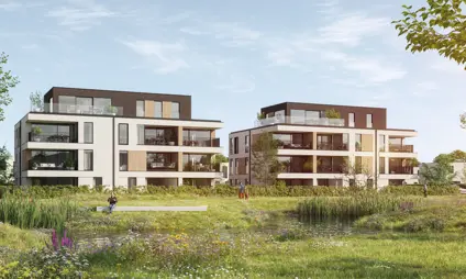 Moderne appartementen in groene woonbuurt
