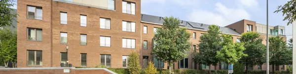 Flat Quartier Bleu Hasselt, 1 bedroom and terrace - photo building