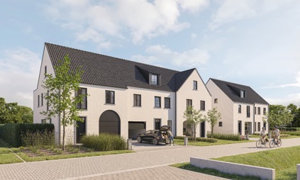 Hove Veldkant nieuwbouw woning in het groen 