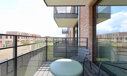 Deurne Eksterlaer Kijkappartement terras uitzicht groen