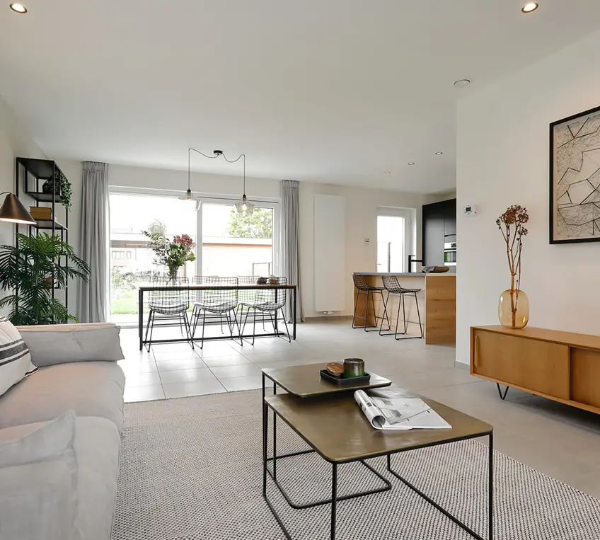 willebroek de naeyer  kijkwoning interieur living keuken