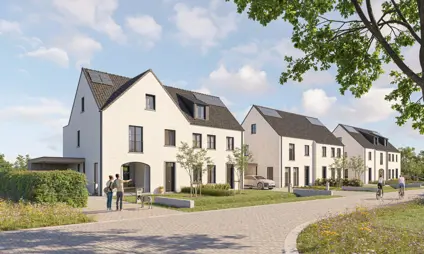 Hove Veldkant nieuwbouw woning in het groen 