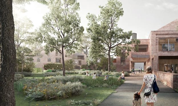 Woonproject De Porre Gentbrugge: 60 woningen en uitbreiding wijkpark