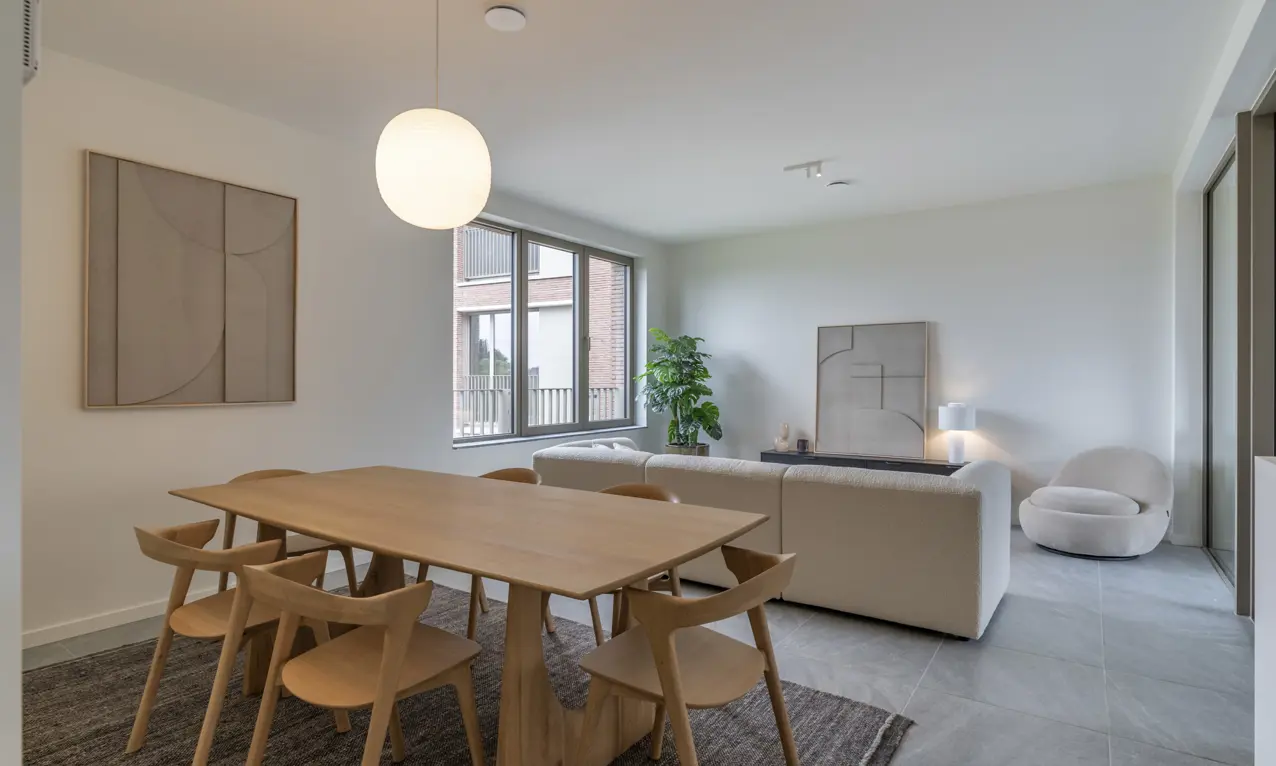 afgewerkt appartement - kijkappartement
