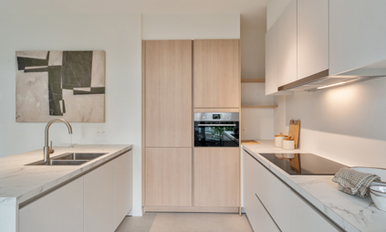 Kijkappartement Genk Bosart_2 slaapkamers_Gelijkvloers_Keuken