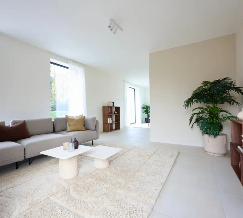 Broechem Kapelstraat Lot12 Kijkwoning living zetel sofa