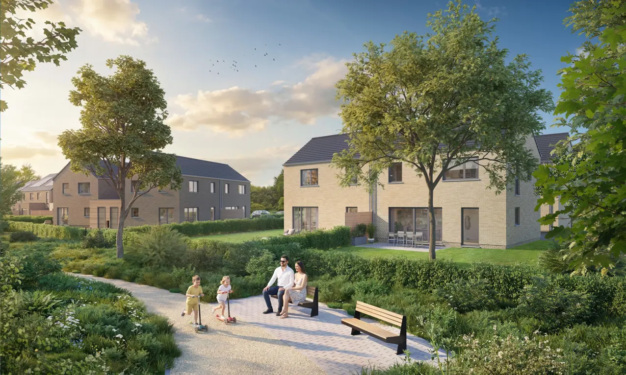 Mons côté parc Matexi maisons neuve à vendre