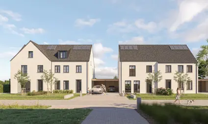 Hove Veldkant nieuwbouw woning in het groen 