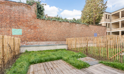 Huis te koop Tienen Dony gesloten bebouwing met tuin